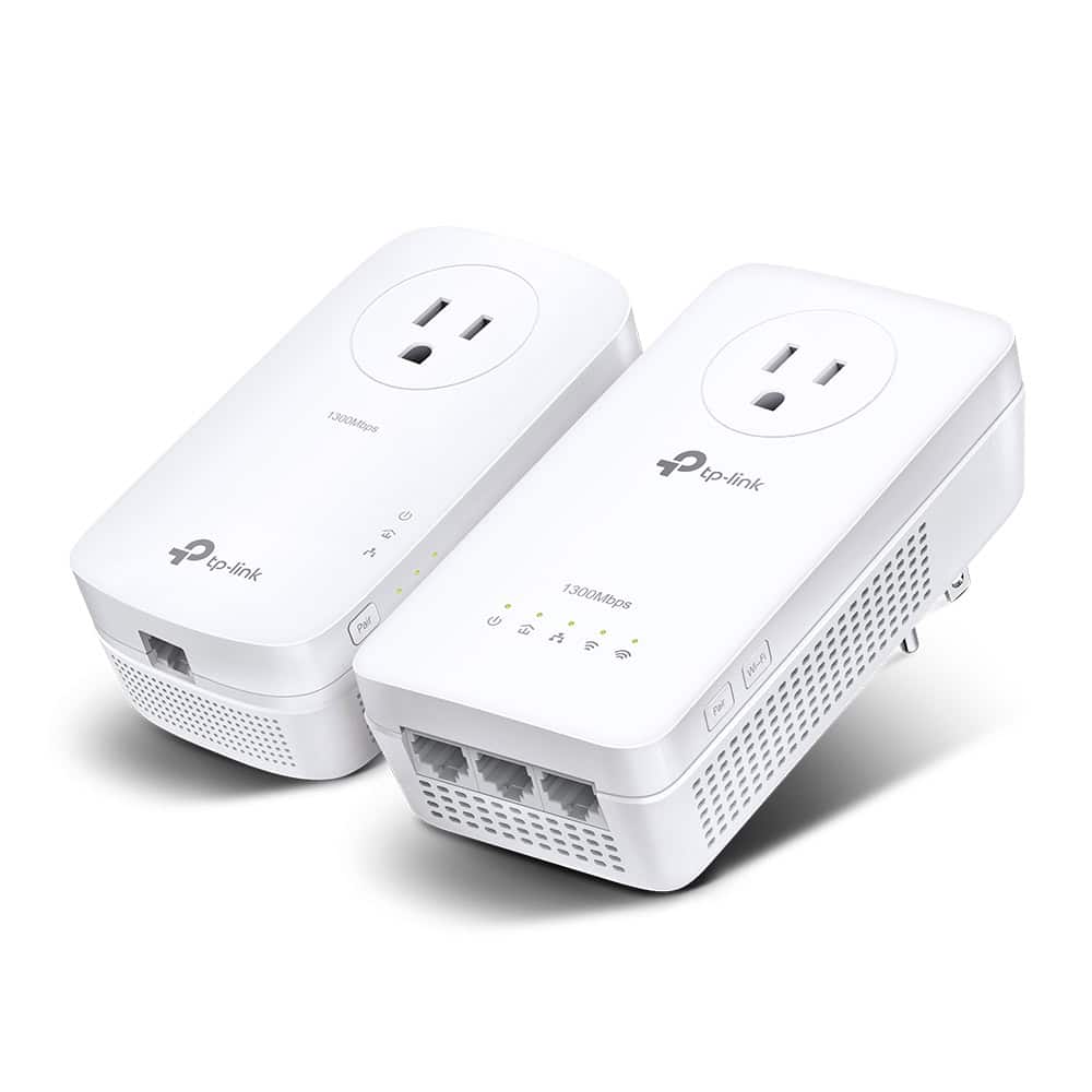 TP-Link WLAN Powerline Kit (TL-WPA8631P KIT) [Powerline bis zu 1300 Mbit/s, WLAN ac 867 + 300 Mbit/s, 3x Gigabit LAN] (TL-WPA8631P KIT PROMO) thumbnail