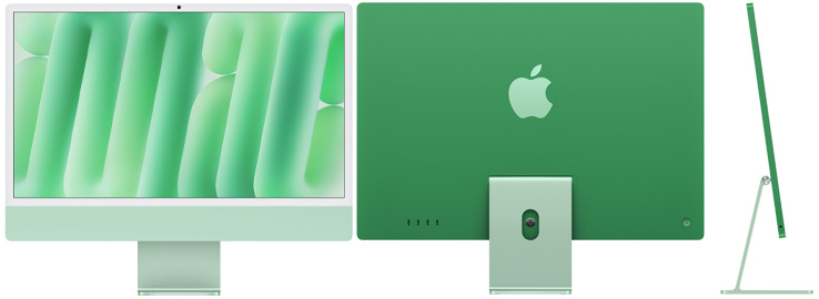 APPLE iMac Z1E5 59,62cm 23,5Zoll Standardglas M4 8C CPU/8C GPU/16C N.E. 16GB 256GB SSD Gbit Eth MM MaKey DE Blau (Z1E5-MWUF3D/A- (Z1E5-MWUF3D/A-079C7M) thumbnail