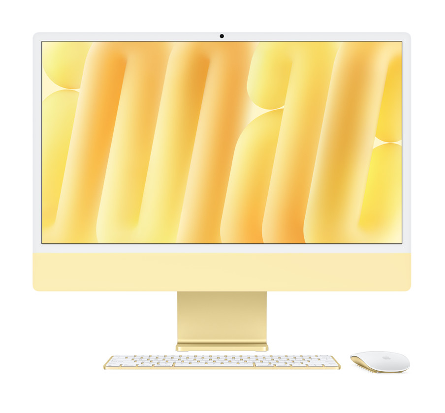 APPLE IMac Z1ET 59.62cm 23.5inch Standard Glass M4 10C CPU10C GPU16C N.E. 16GB 256GB SSDGBit (Z1ET-Z1ETD/A-07DEK9) thumbnail