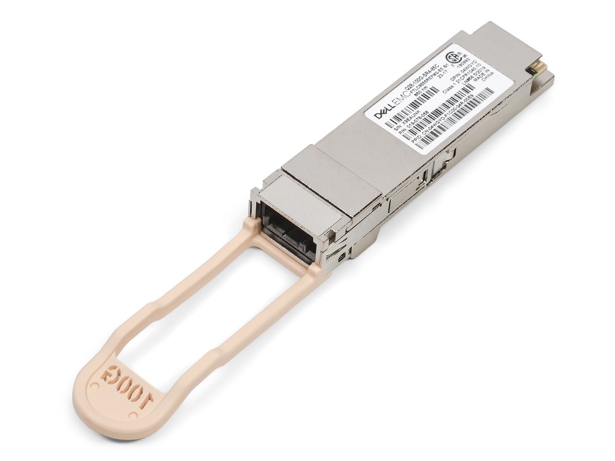 Dell 100GbE QSFP28 SR4 850nm Transceiver 4WGYD (4WGYD) thumbnail