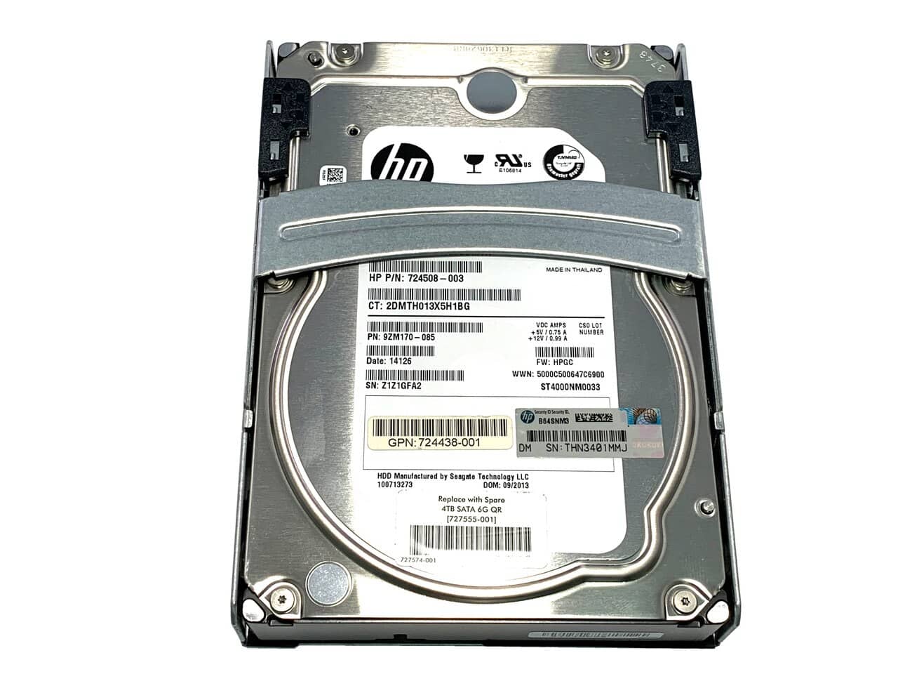 HP HDD W/ FW LE SVC COMPAT BD11.3 (CZ309-67436) thumbnail