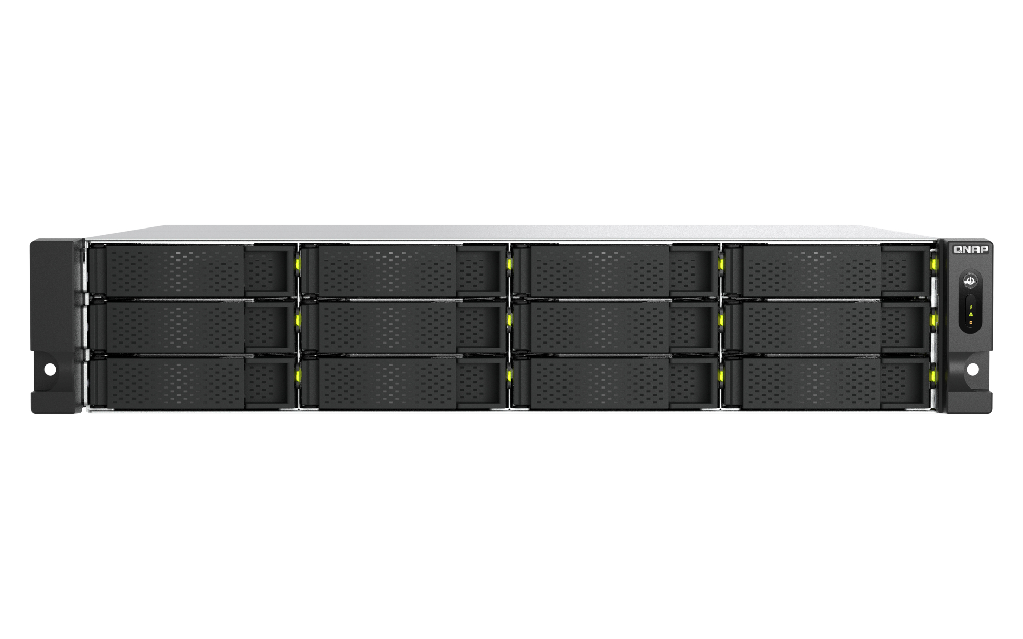 QNAP TS-H1465U-RP Opslagserver Rack (2U) 8 GB DDR5 0 TB QNAP QTS Zwart (TS-H1465U-RP-8G) thumbnail