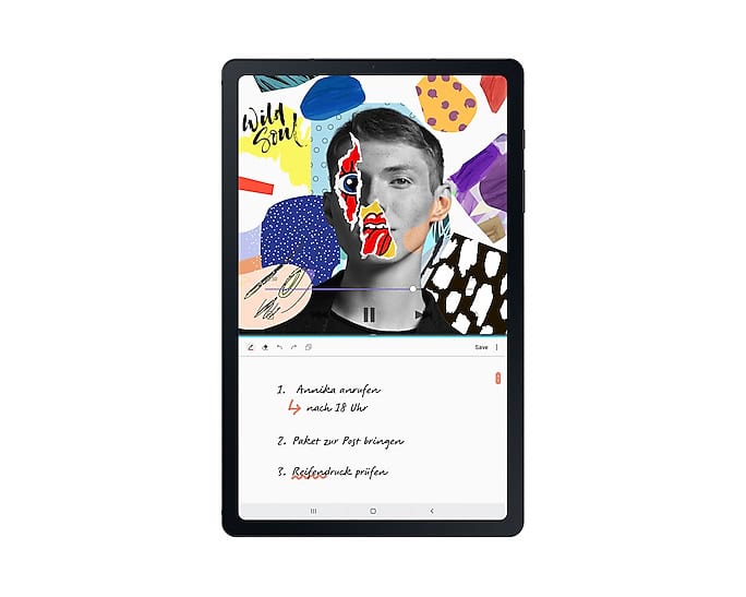 Samsung Galaxy Tab S6 Lite SM-P610N 128 GB 26,4 cm (10.4") 4 GB Wi-Fi 5 (802.11ac) Grijs (SM-P610NZAEDBT) thumbnail