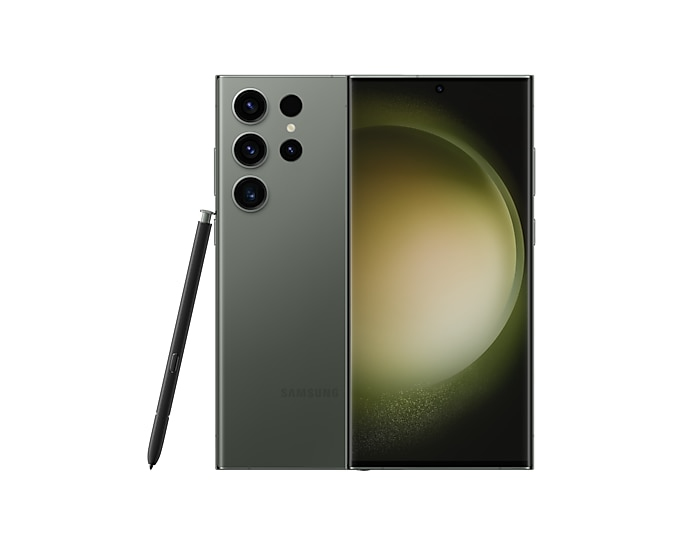 Samsung Galaxy S23 Ultra SM-S918B 17,3 cm (6.8") Dual SIM Android 13 5G USB Type-C 8 GB 256 GB 5000 mAh Groen (SM-S918BZGDEUB) thumbnail