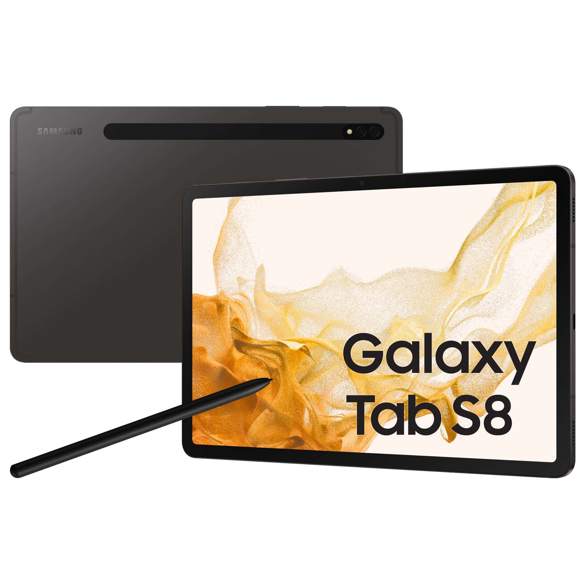 Samsung Galaxy Tab S8 128GB WiFi+Cellular Graphite (SM-X706BZAAEUX-R4) thumbnail