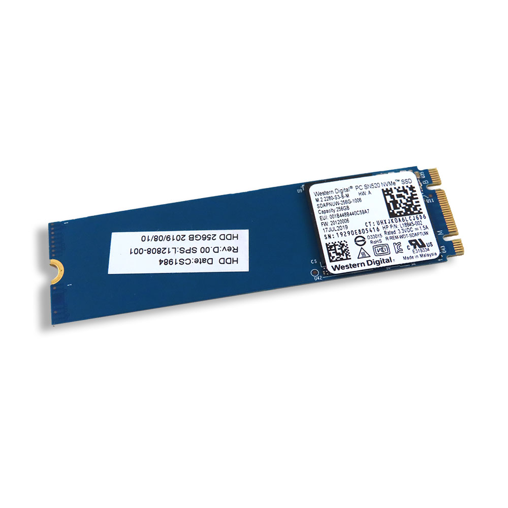 HPE 256GB M.2 2280 NVME SSD (L18845-001) thumbnail