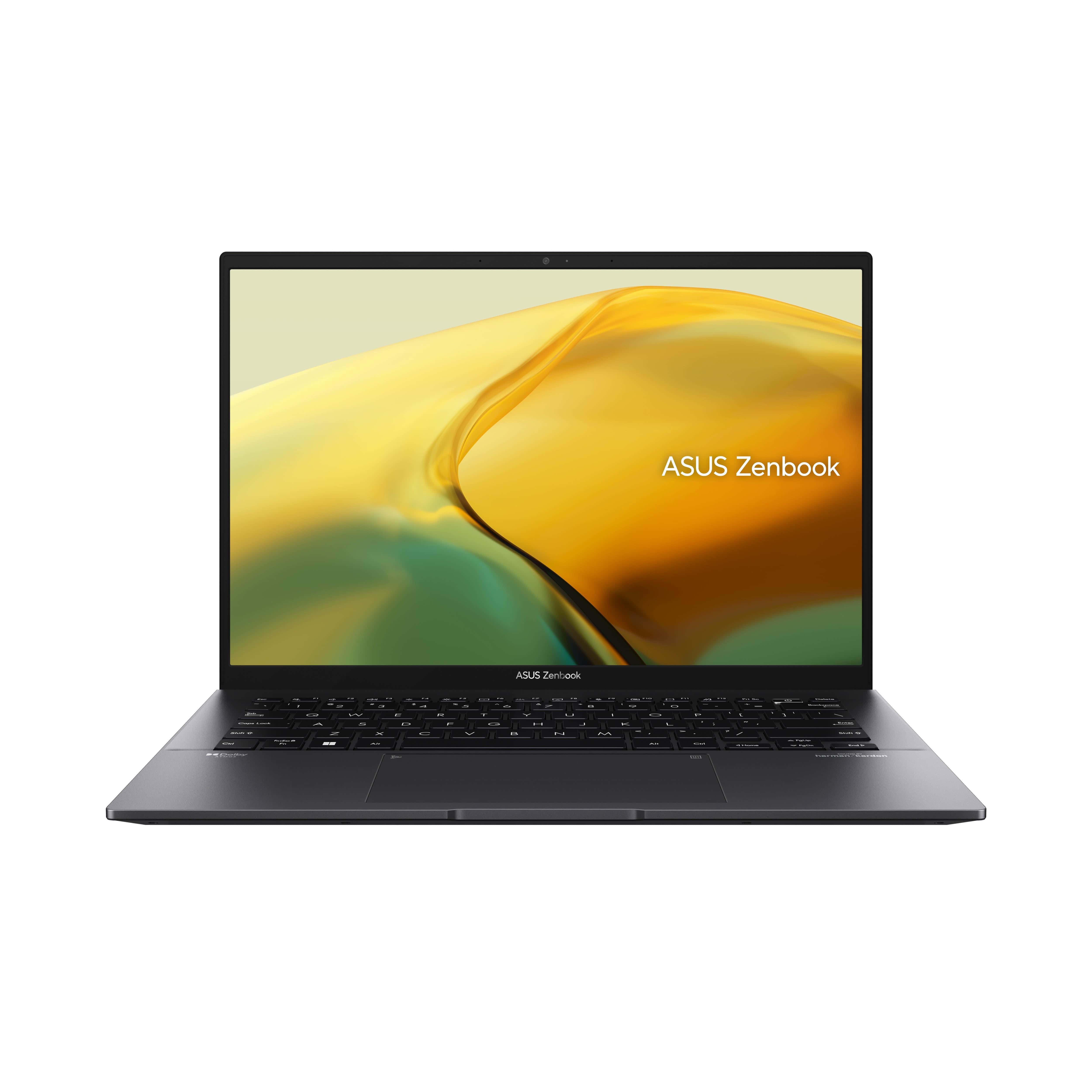 ASUS Zenbook 14 BM3402YA-KP848X AMD Ryzen™ 5 7530U Laptop 35,6 cm (14") WQXGA 16 GB LPDDR4x-SDRAM 512 GB SSD Wi-Fi 6E (802.11ax) Windows 11 Pro Nederlands Zwart (90NB0W95-M01KL0) thumbnail