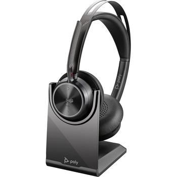 HP Poly Voyager Focus 2-M Microsoft Teams Certified with charge stand Headset (77Y90AA#ABB) thumbnail