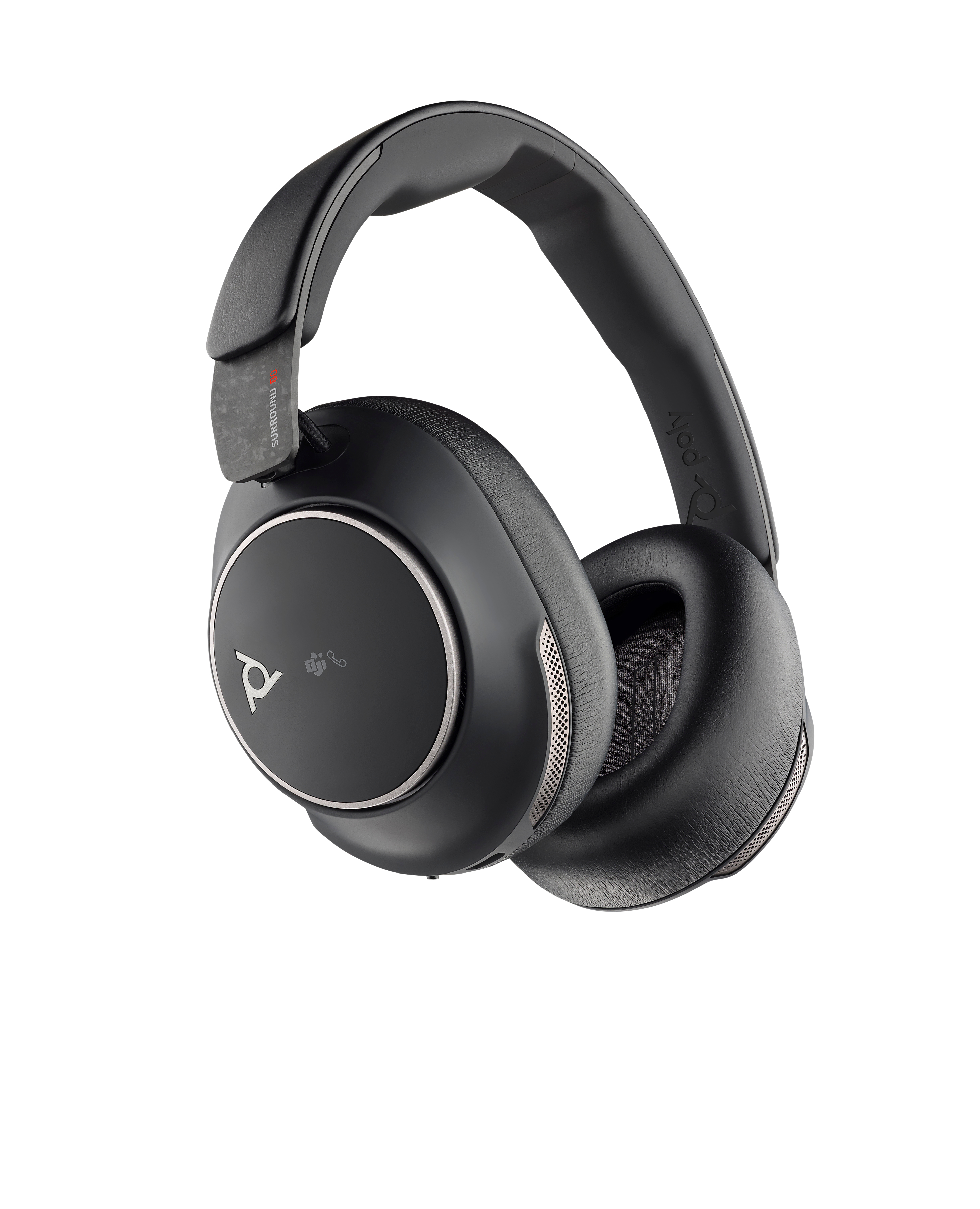 HP Poly Voyager Surround 80 UC Microsoft Teams Certified USB-C Headset + USB-C/A-adapter (8G7U0AA#ABB) thumbnail