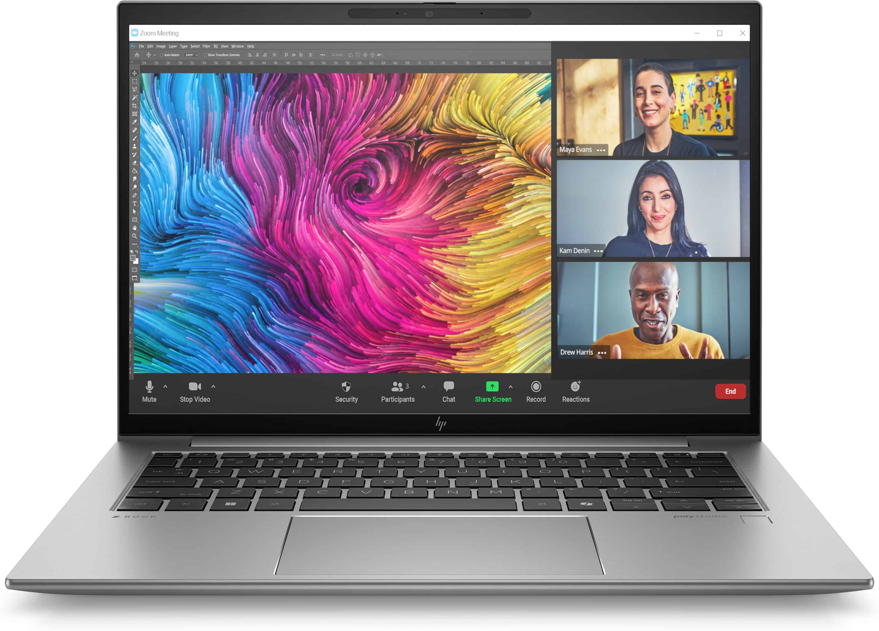 HP ZBook Firefly G11 Intel Core Ultra 7 155H Mobiel werkstation 35,6 cm (14") WQXGA 32 GB DDR5-SDRAM 1 TB SSD NVIDIA RTX A500 Wi-Fi 6E (802.11ax) Windows 11 Pro AI Workstation, AI PC Grijs (A3YW2ET#ABH) thumbnail
