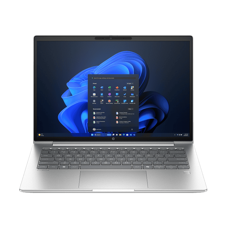 HP ProBook 4 G1i - 14&quot, - U5-225U - 16GB - 512GB -  5 MP IR camera - no backlit keyboard - W11P (AD2B4ET#ABB) thumbnail