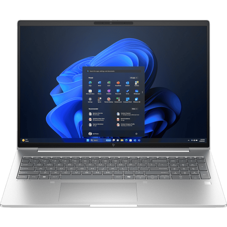 HP EliteBook 6 G1i - AI 16&quot, - U7-255U - 16GB - 512GB - Backlit - IR camera - W11P - FPR -  3Y - AD4B7ET (AD4B7ET#ABB) thumbnail