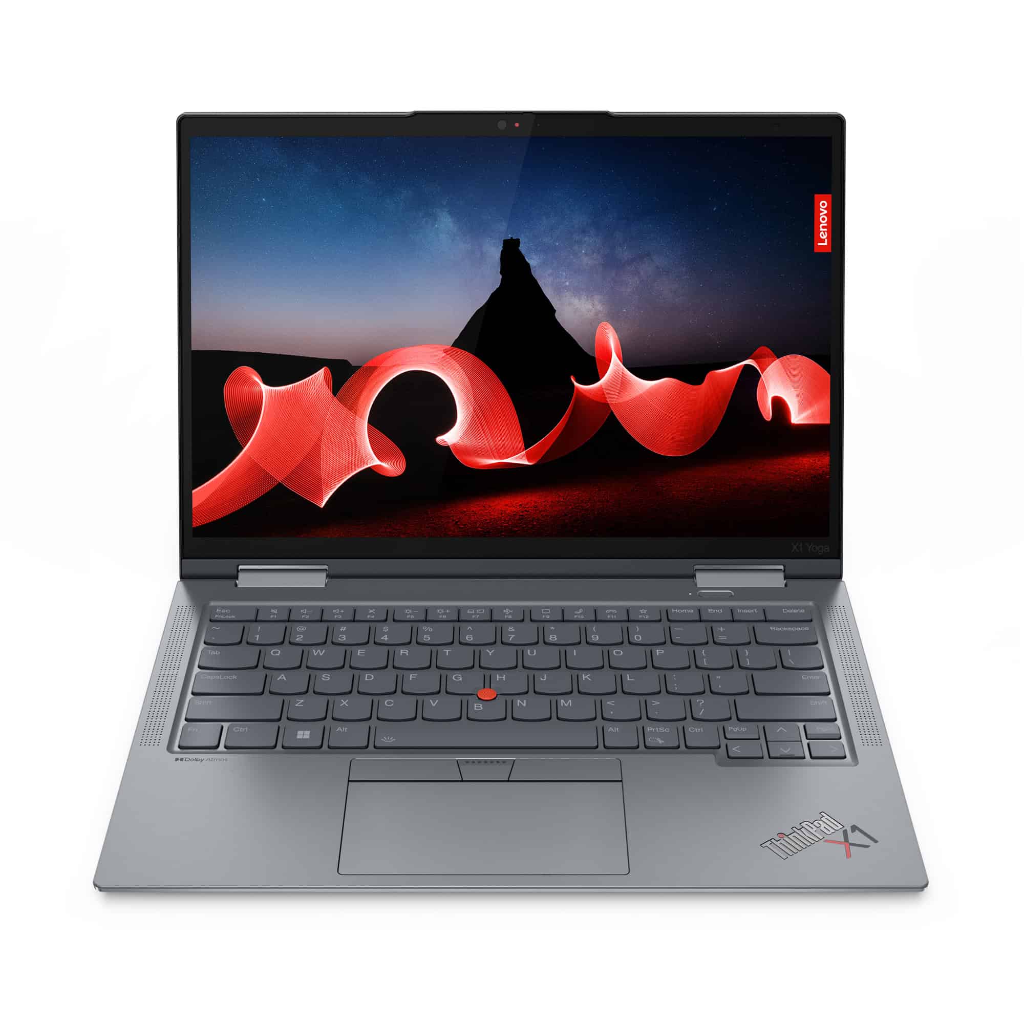 Lenovo ThinkPad X1 Yoga Gen 8 Intel® Core™ i7 i7-1355U Hybride (2-in-1) 35,6 cm (14") Touchscreen WUXGA 16 GB LPDDR5-SDRAM 512 GB SSD Wi-Fi 6E (802.11ax) Windows 11 Pro Engels Grijs (21HQ002WMH) thumbnail