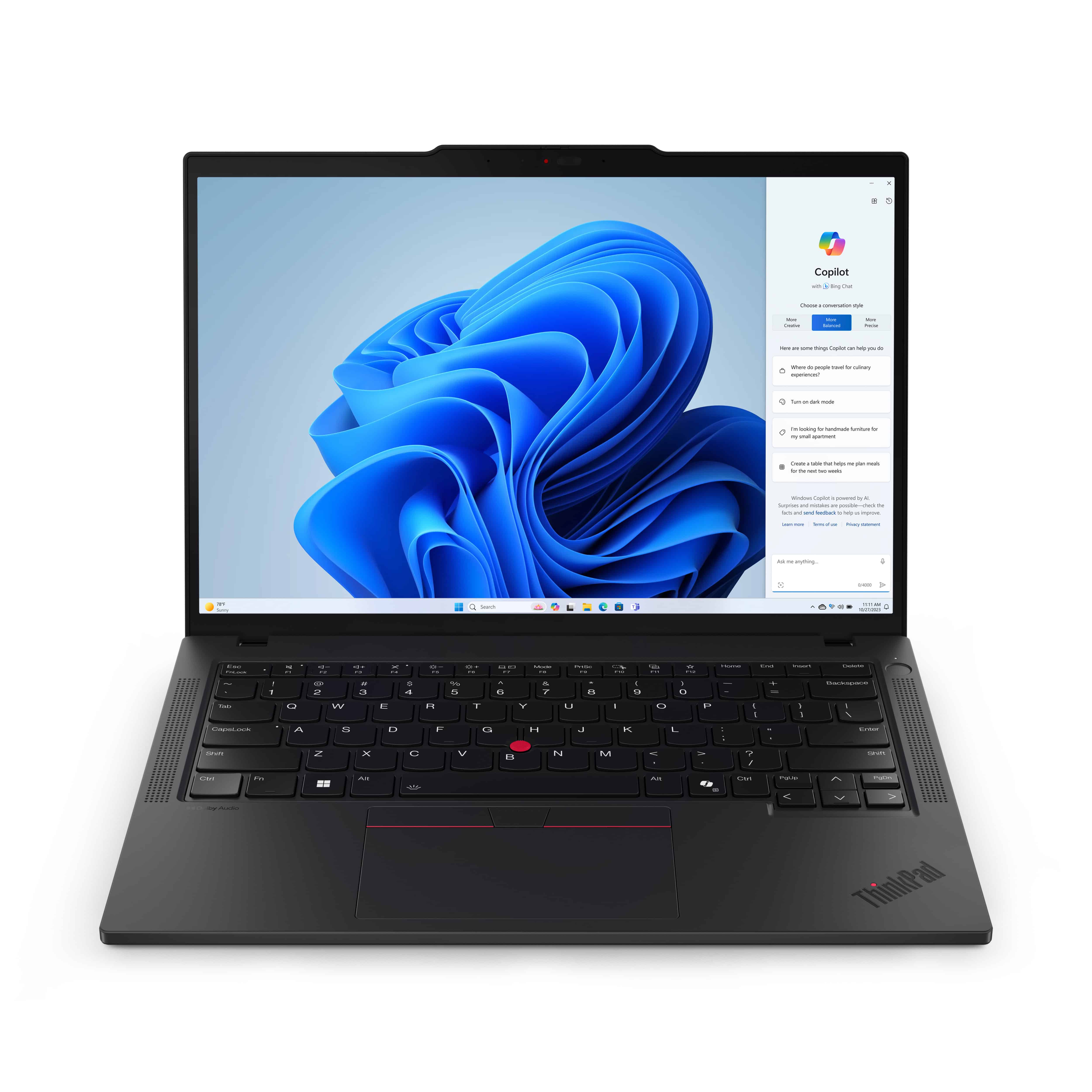 Lenovo ThinkPad P14s Gen 5 (AMD) AMD Ryzen™ 7 PRO 8840HS Mobiel werkstation 35,6 cm (14") WUXGA 32 GB DDR5-SDRAM 1 TB SSD Wi-Fi 6E (802.11ax) Windows 11 Pro Engels Zwart (21ME000CMH) thumbnail