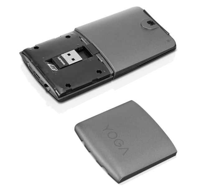 Lenovo Yoga muis Kantoor Ambidextrous RF Draadloos Optisch 1600 DPI 4Y50U59628 (4Y50U59628) thumbnail