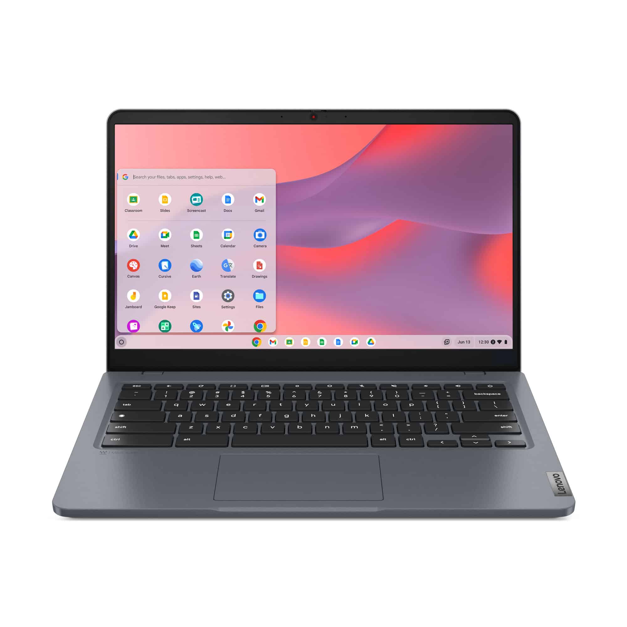 Lenovo 14e Chromebook Gen 3 Intel® Core™ i3 i3-N305 35,6 cm (14") Full HD 8 GB LPDDR5-SDRAM 128 GB eMMC Wi-Fi 6E (802.11ax) ChromeOS Engels Grijs (82W6001RMH) thumbnail