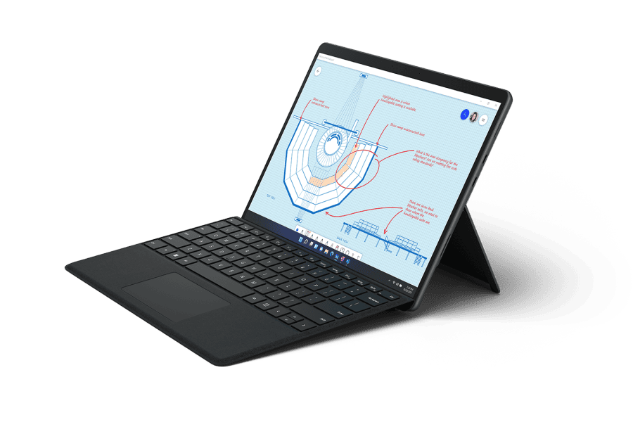 Microsoft Surface Pro 8 - zakelijke tablet - i5-1145G7 - 8GB - 256GB - W10P – Platinum – 8PR-00037 (8PR-00037) thumbnail