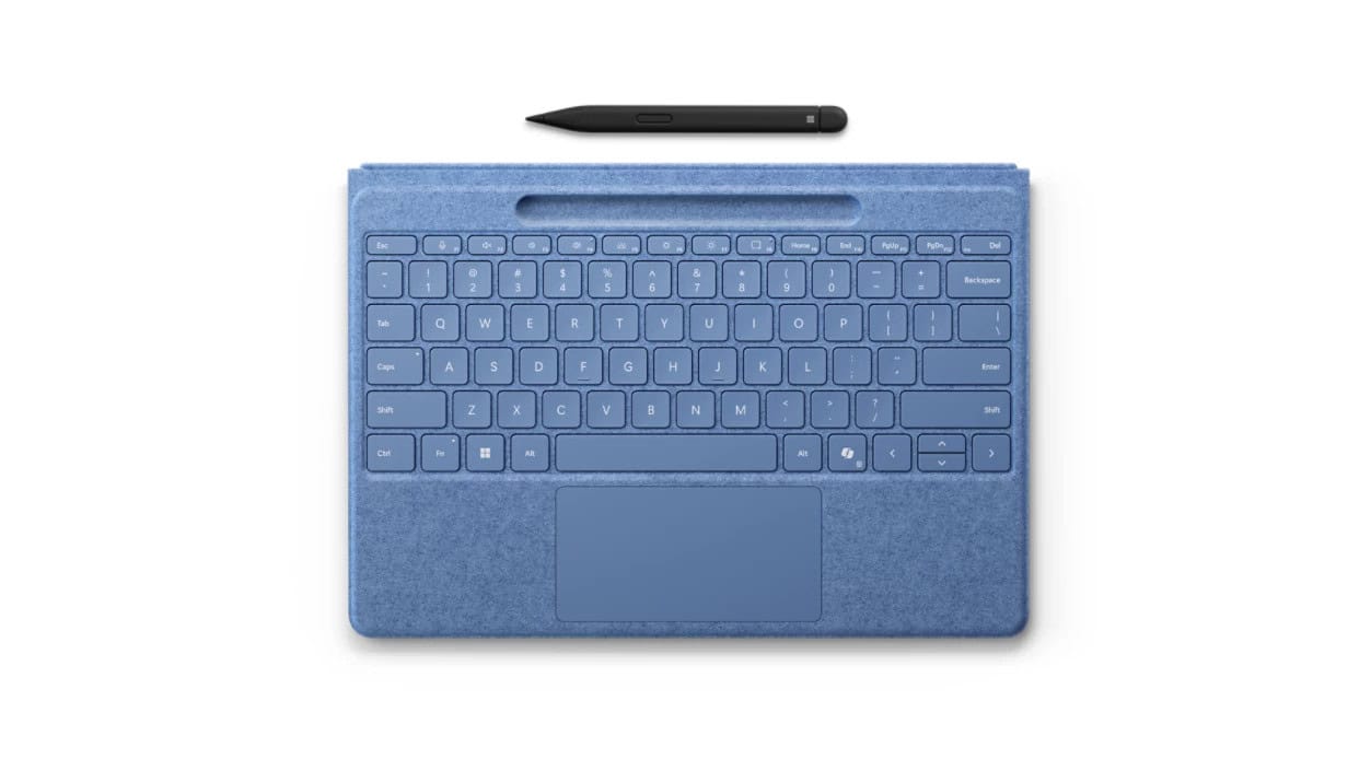 Microsoft Surface Pro Signature Keyboard - Keyboard - with accelerometer (8X6-00189) thumbnail