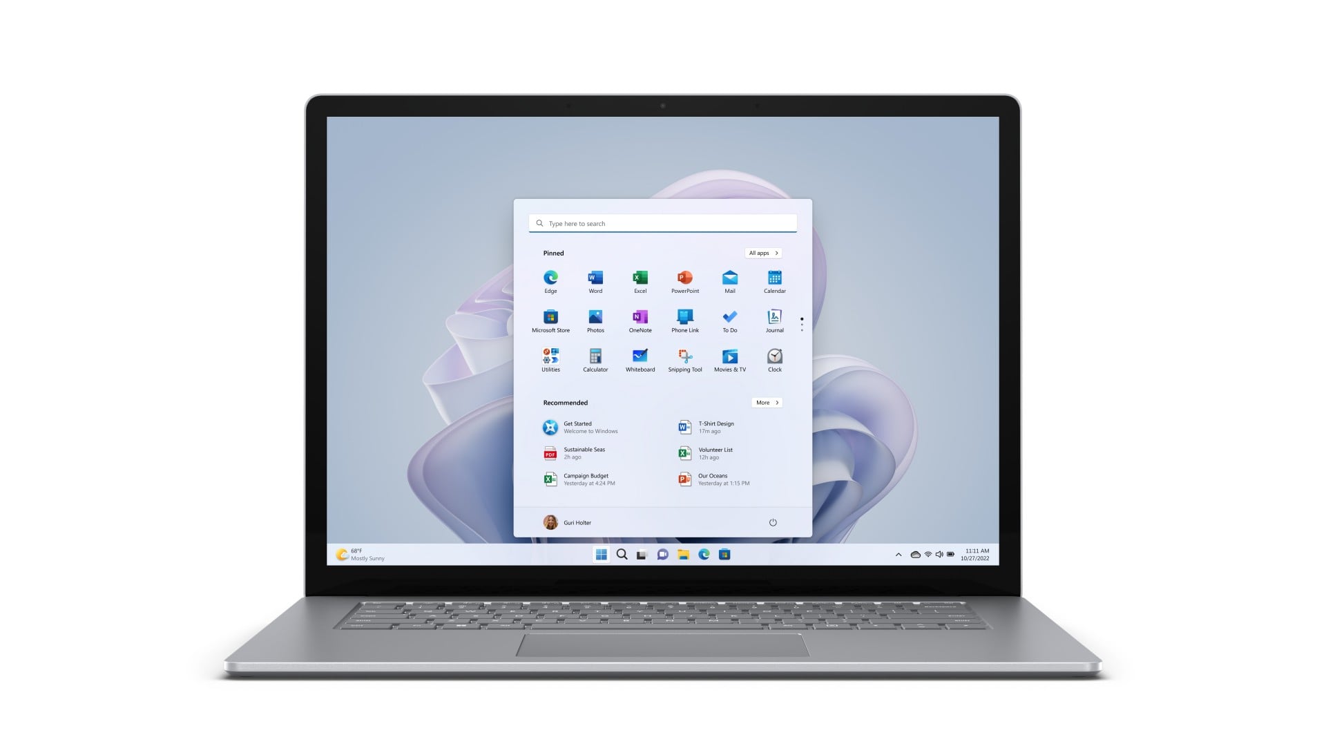 Microsoft Surface laptop 5 - 15&quot, TS - i7-1265U - 8GB - 256GB - W11 P - Platinum EMEA - RBZ-00009 (RBZ-00009) thumbnail