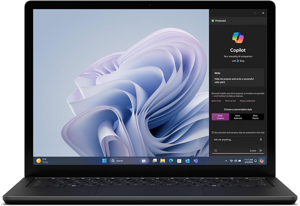 Microsoft Surface Laptop 6 - zakelijke laptop - 13.5&quot, Touch - Ultra 5 135H - 32GB - 256GB - W11P - PLATINUM - ZJS-00034 (ZJS-00034) thumbnail