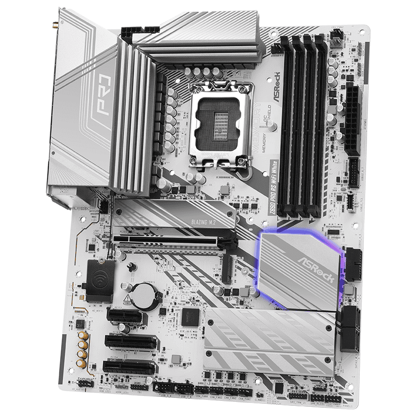ASRock Z890 Pro RS WiFi White - bundko (Z890 PRO RS WIFI WHITE) thumbnail