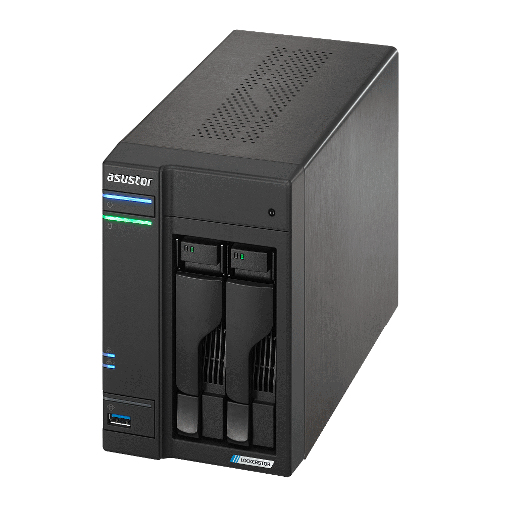 ASUSTOR Lockerstor NAS AS6702Tv2 2-Bay (90-AS6702TV2-MD30) (90-AS6702TV2-MD30) thumbnail