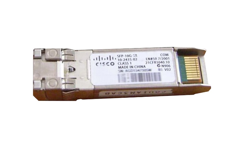 Cisco Compatible 10GBASE-SR SFP+ (SFP-10G-SR-C-RFB) thumbnail