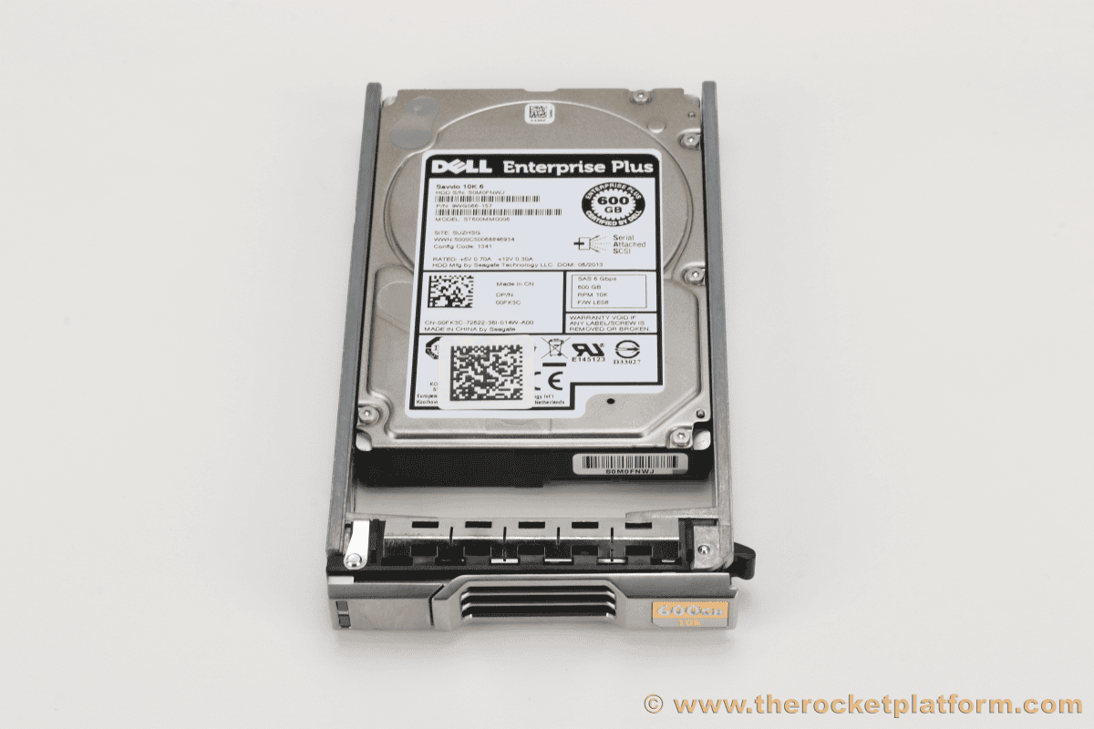 Dell Hard Drive 600GB 10K 2,5 S-LIT (0FK3C-RFB) thumbnail