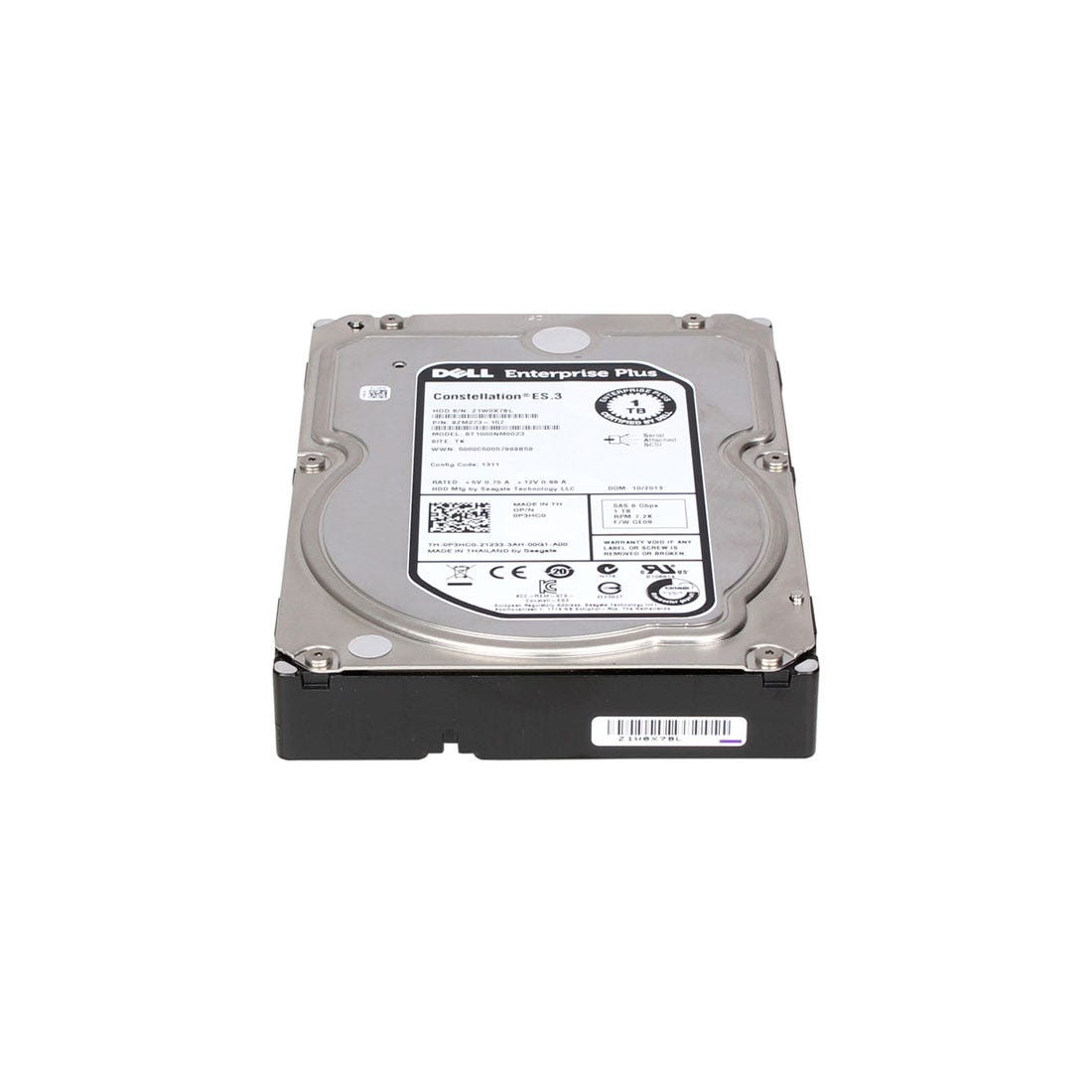 Dell 1TB 7.2K 3.5 SAS 6G EQL (9ZM273-157-RFB) thumbnail
