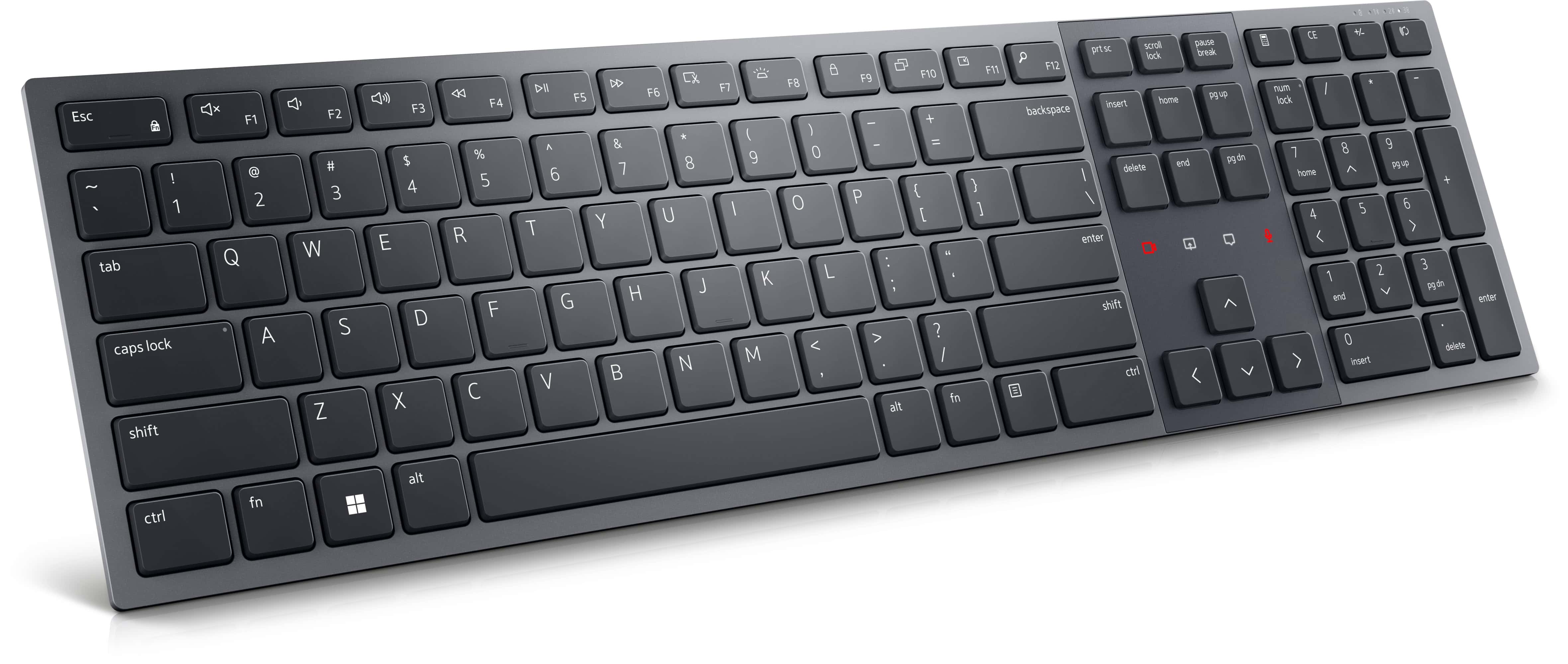 DELL Pro Premium samenwerkingstoetsenbord - KB900 - Pan-Scandinavisch (QWERTY) (KB900-GR-NOR) thumbnail
