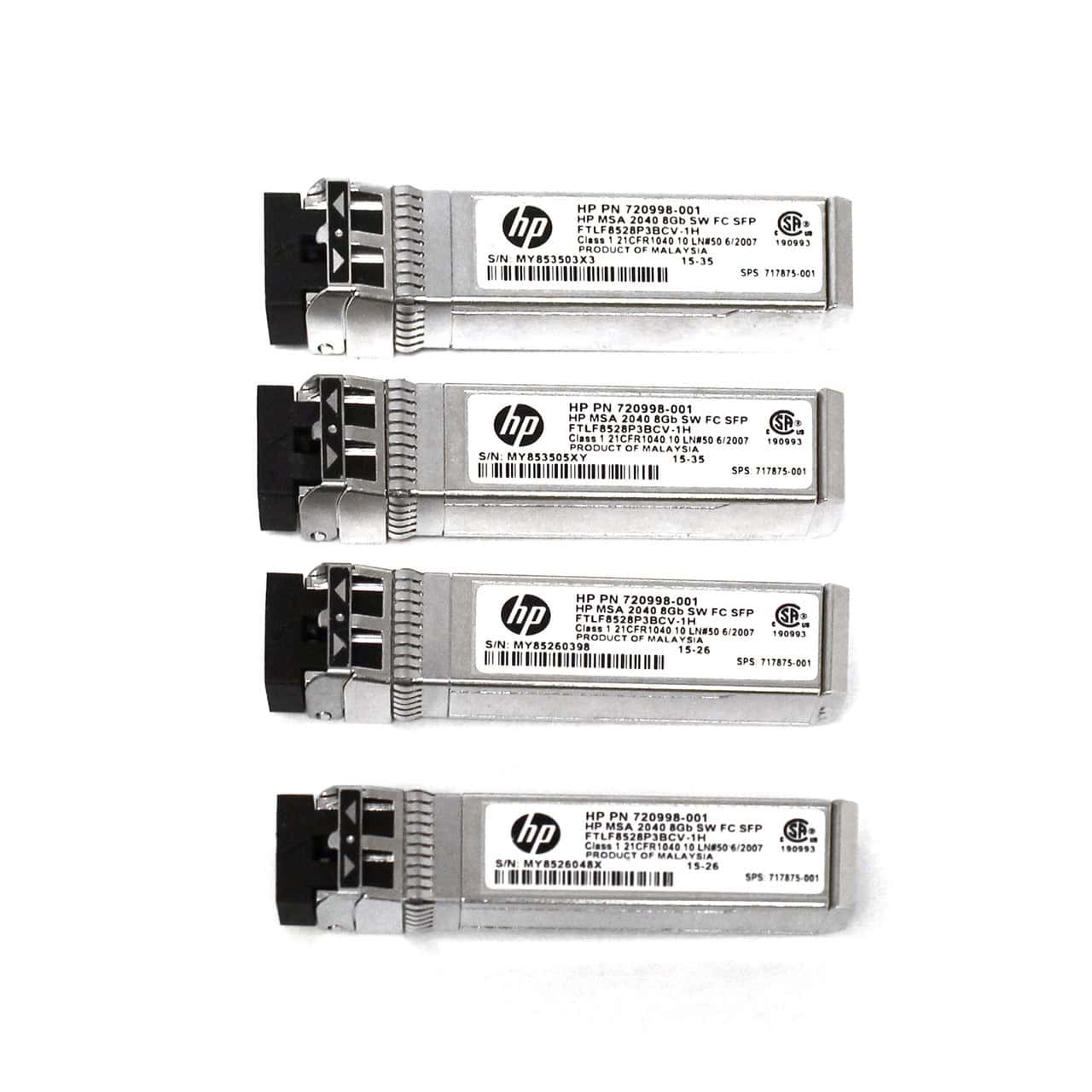 HP MSA 2040 8GB Short Wave Fibre (720998-001-RFB) thumbnail