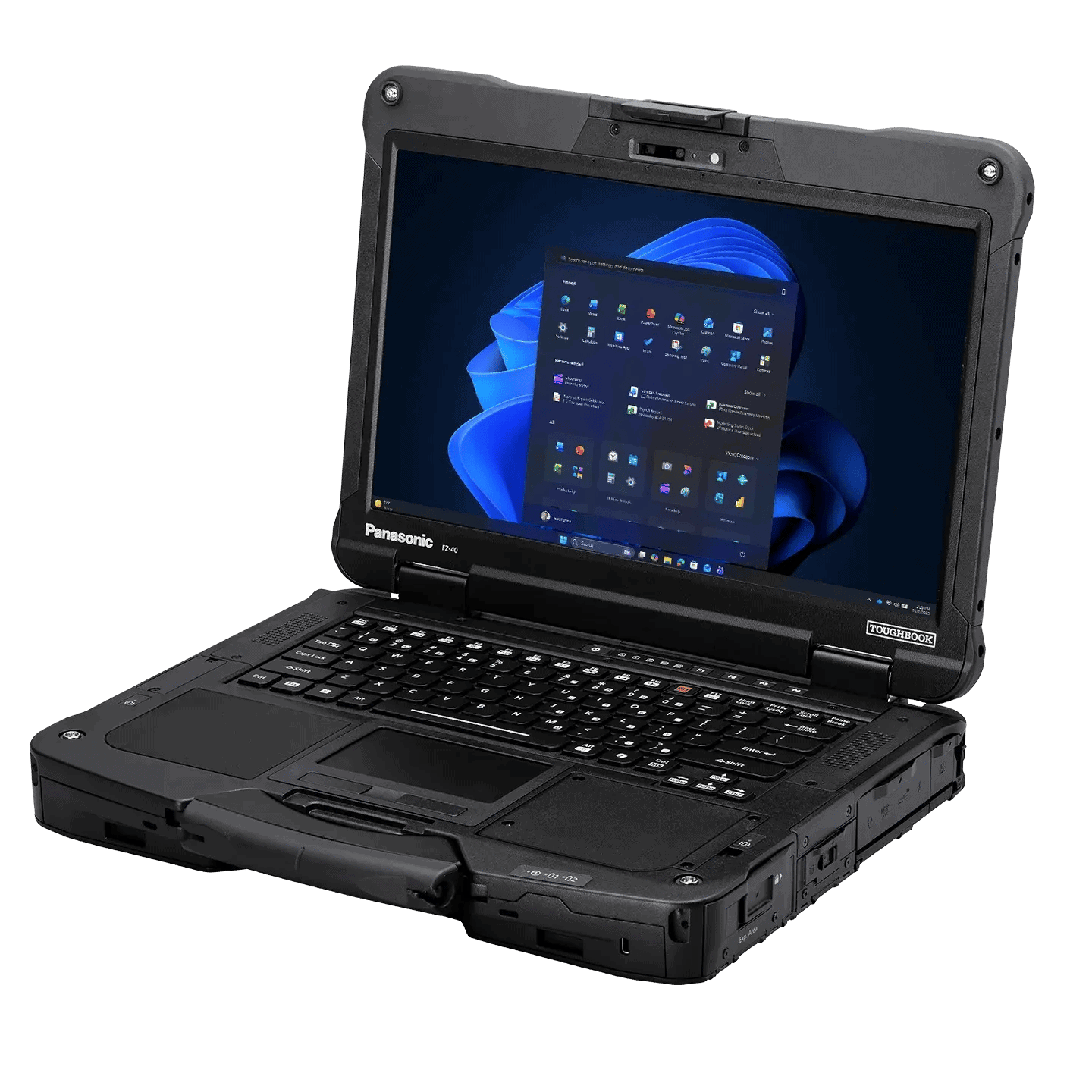 Panasonic Toughbook FZ-40mk3 14i FHD Touch Qwerty Int. Backlit Keyb. - WLAN only - 512GB SSD - 16GB Mem - Webcam - 3yr ToughWar. (FZ-40KZ00YB4) thumbnail