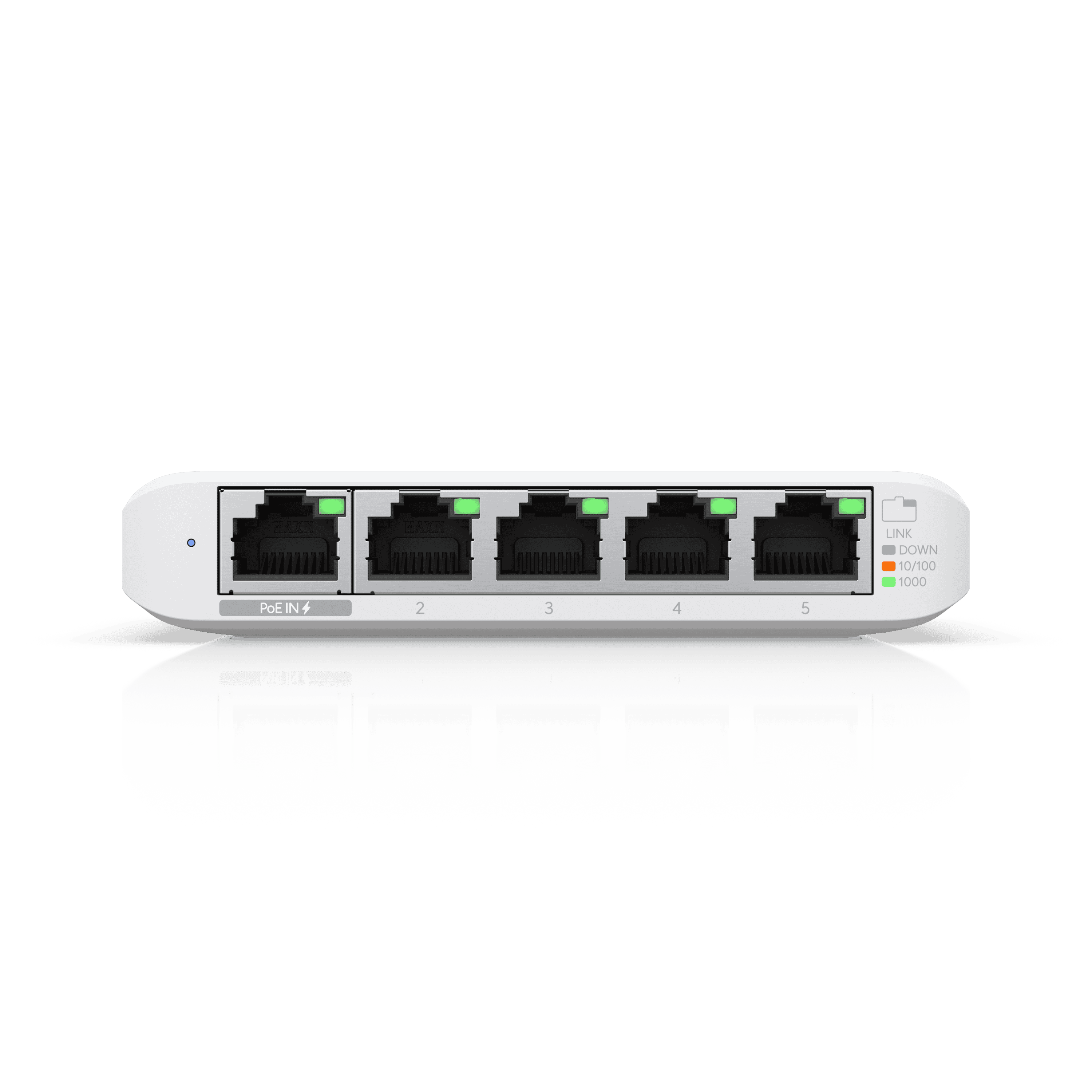 Ubiquiti Networks UniFi USW Flex Mini Managed Gigabit Ethernet (10/100/1000) Power over Ethernet (PoE) White (uk psu) (USW-FLEX-MINI-UK) thumbnail