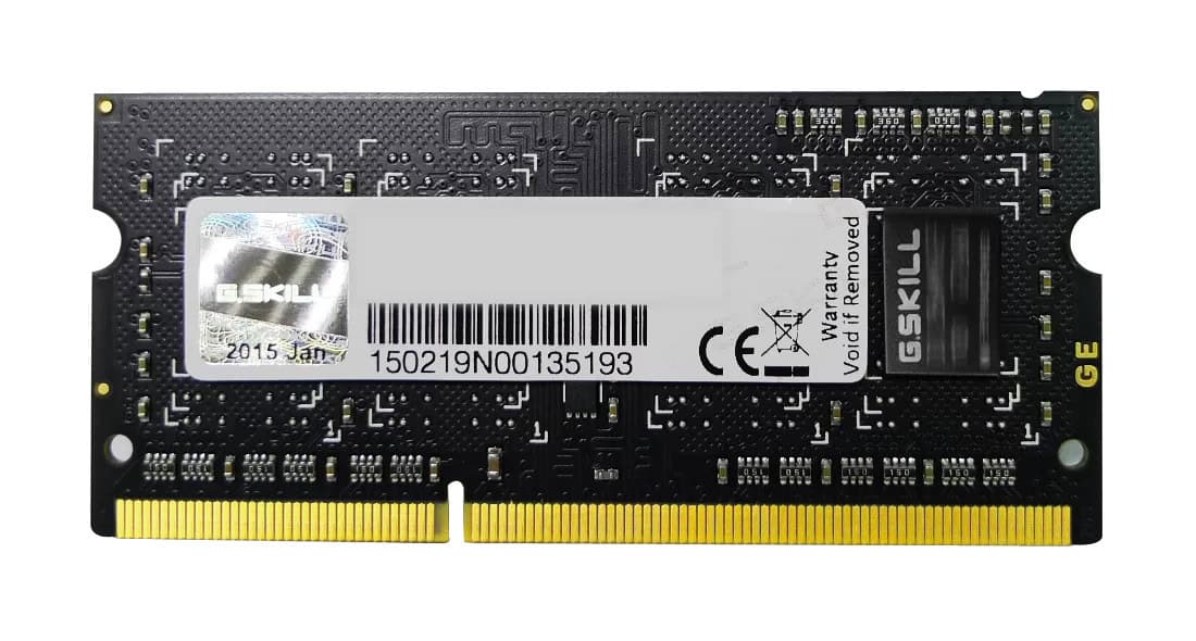 G.Skill SO DDR3 4GB PC 1600 CL11  G.Skill Value   4GBSQ 1.5V (F3-12800CL11S-4GBSQ) thumbnail