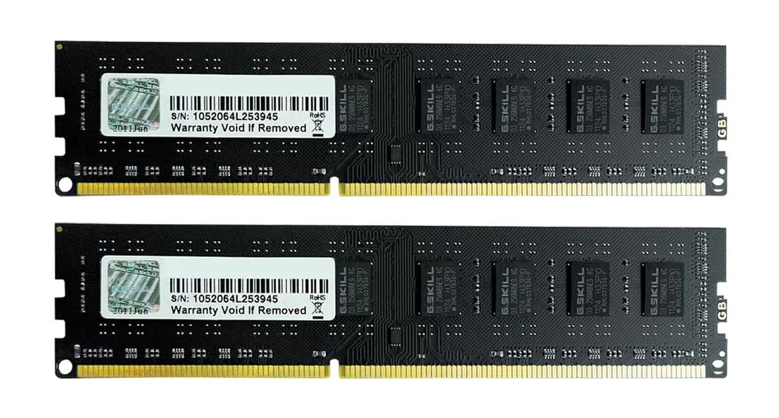 G.Skill DDR3 16GB PC 1600 CL11  G.Skill KIT (2x8GB) 16GNT (F3-1600C11D-16GNT) thumbnail