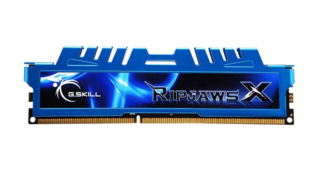 G.Skill Ripjaws-X - 16GB: 2x8GB - DDR3 (F3-1600C9D-16GXM) thumbnail