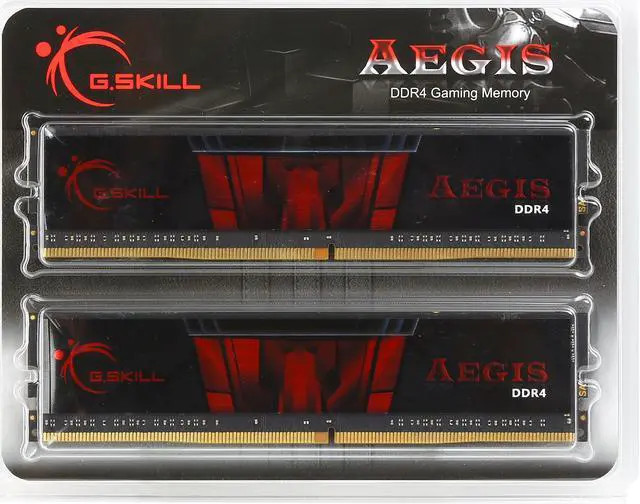 G.Skill DDR4  8GB PC 2133 CL15 G.Skill KIT (2x4GB) 8GIS  Aegis   4 (F4-2133C15D-8GIS) thumbnail