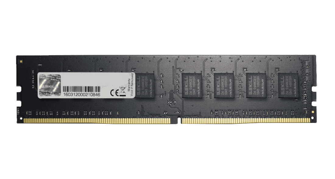 G.Skill DDR4 64GB PC 2666 CL19 G.Skill Kit (2x32GB) 64GNT (F4-2666C19D-64GNT) thumbnail