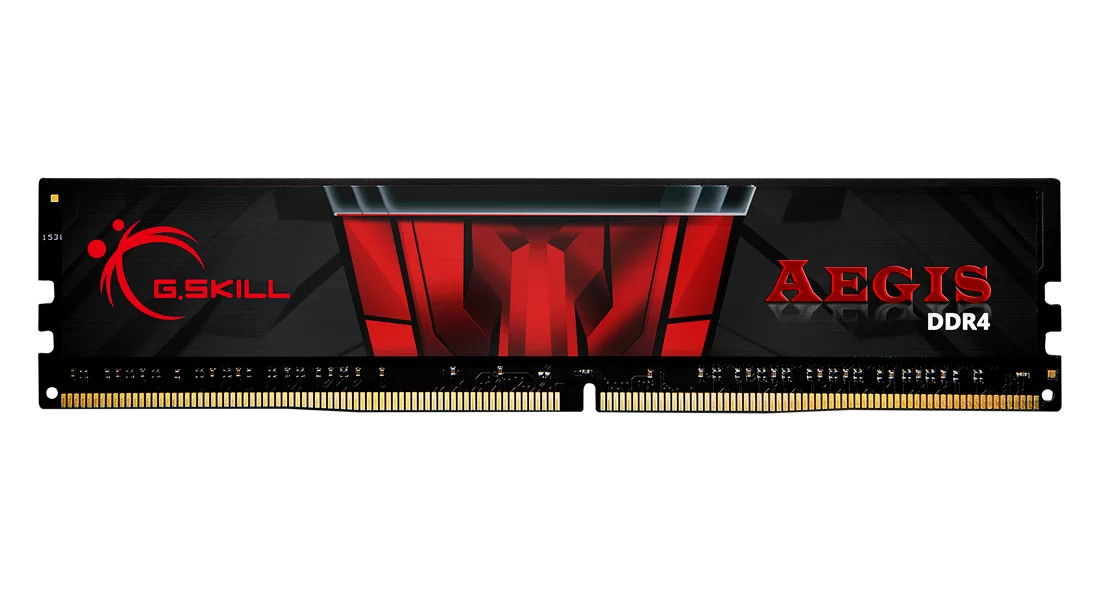 G.Skill DDR4 32GB PC 3000 CL16 G.Skill KIT (2x16GB) 32GISB  Aegis (F4-3000C16D-32GISB) thumbnail