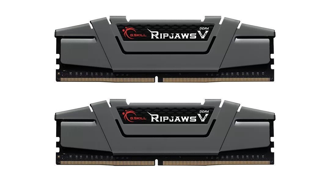G.Skill DDR4 16GB PC 3200 CL16 G.Skill KIT (2x8GB) 16GVGB RipjawsV (F4-3200C16D-16GVGB) thumbnail