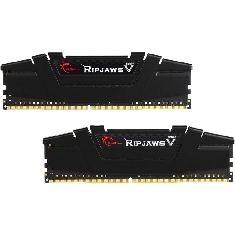 G.Skill DDR4 64GB PC 3200 CL16 G.Skill KIT (2x32GB) 64GVK  Ripjaws (F4-3200C16D-64GVK) thumbnail