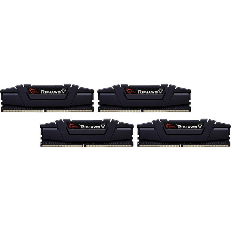 G.Skill DDR4 128GB PC 3200 CL16 G.Skill KIT (4x32GB) 128GVK  Ripjaws (F4-3200C16Q-128GVK) thumbnail