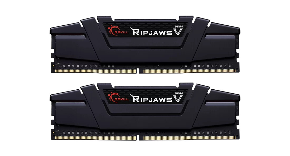 G.Skill Ripjaws V - 16GB: 2x8GB - DDR4 (F4-3600C16D-16GVKC) thumbnail
