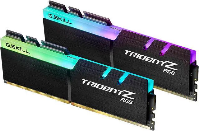 G.Skill DDR4 64GB PC 3600 CL16 G.Skill KIT (2x32GB) 64GTZR Tri/Z RGB (F4-3600C16D-64GTZR) thumbnail