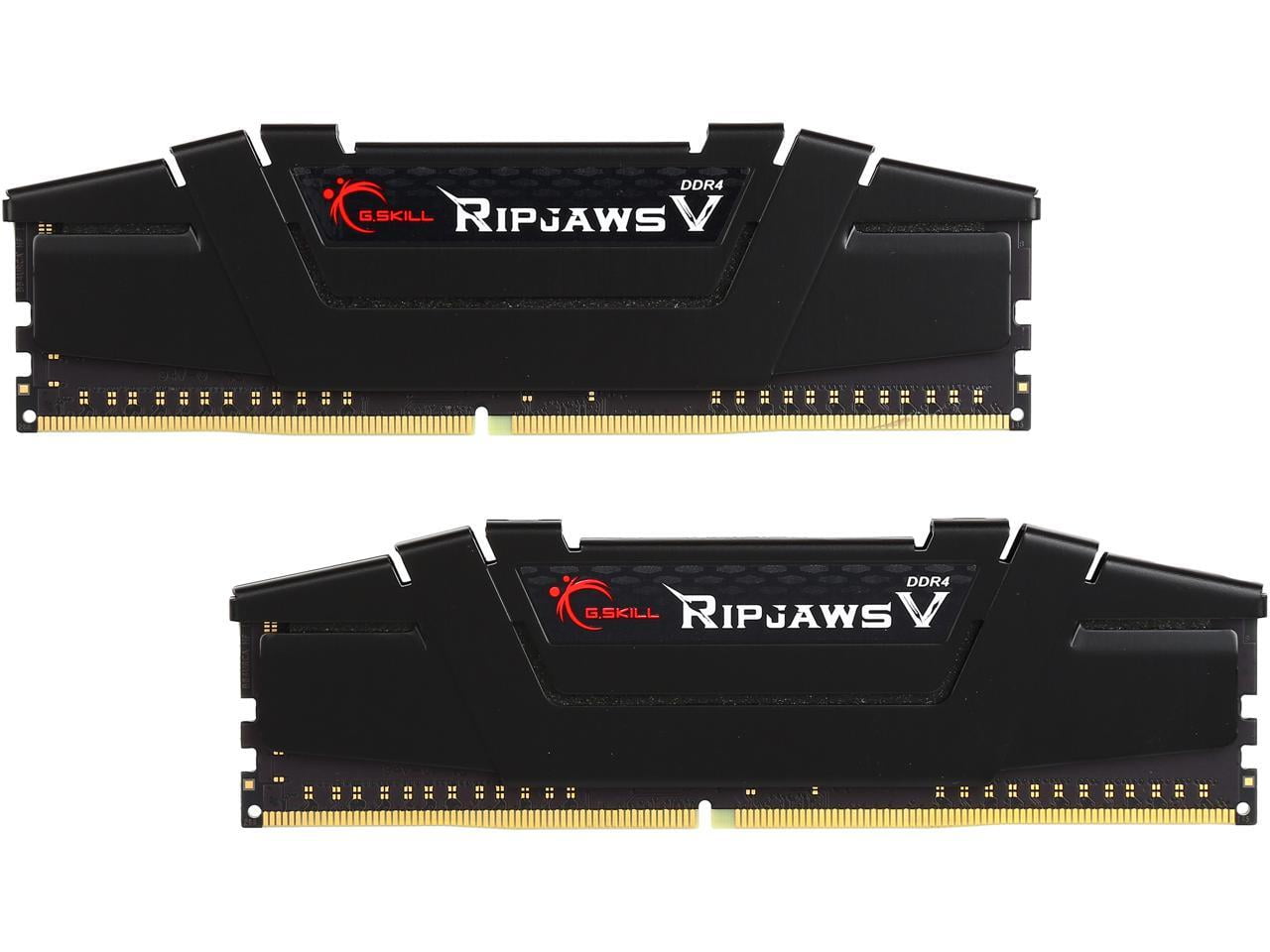 G.Skill RAM Ripjaws V 64GB (2x 32GB) Kit DDR4 3600 MHz UDIMM schwarz (F4-3600C18D-64GVK) thumbnail