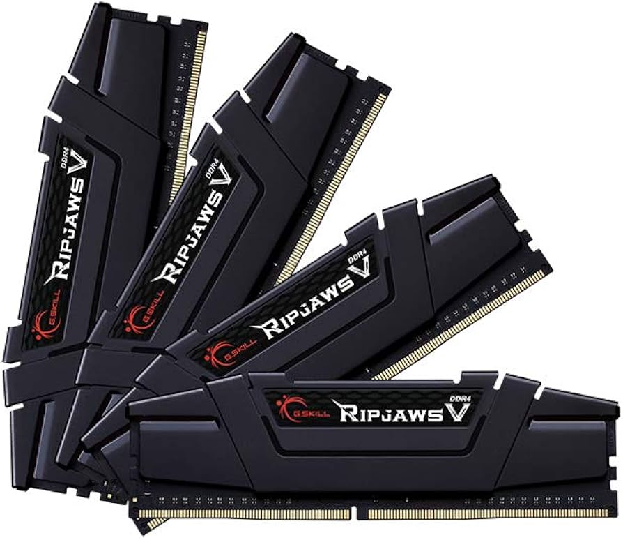 G.Skill DDR4 128GB PC 4000 CL18 G.Skill KIT (4x32GB) 128GVK Ripjaw (F4-4000C18Q-128GVK) thumbnail