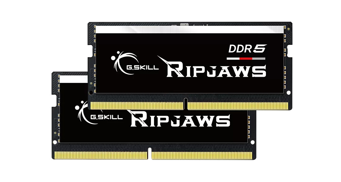 G.Skill SO DDR5 64GB PC 4800 CL40 G.Skill (2x32GB) 32GX2-RS 1.2 (F5-4800S4039A32GX2-RS) thumbnail