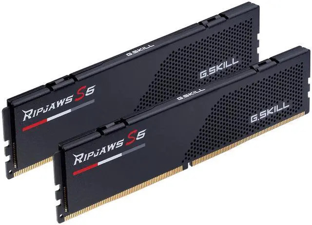 G.Skill DIMM 96 GB DDR5-5200 (2x 48 GB) Dual-Kit (schwarz, F5-5200J4040A48GX2-RM5RK, Ripjaws M5, INTEL XMP) (F5-5200J4040A48GX2-RM5RK) thumbnail