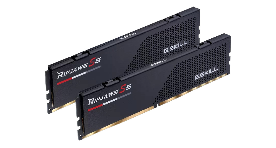 G.Skill Ripjaws S5 Intel 32GB (2x 16GB) Kit 5600 MHz schwarz (F5-5600J3036D16GX2-RS5K) thumbnail