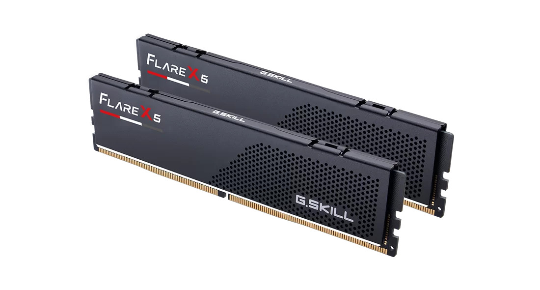 G.Skill DDR5 64GB PC 5600 CL36 G.Skill (2x32GB) 64-GX2-FX5 FLARE AMD (F5-5600J3636D32GX2-FX5) thumbnail